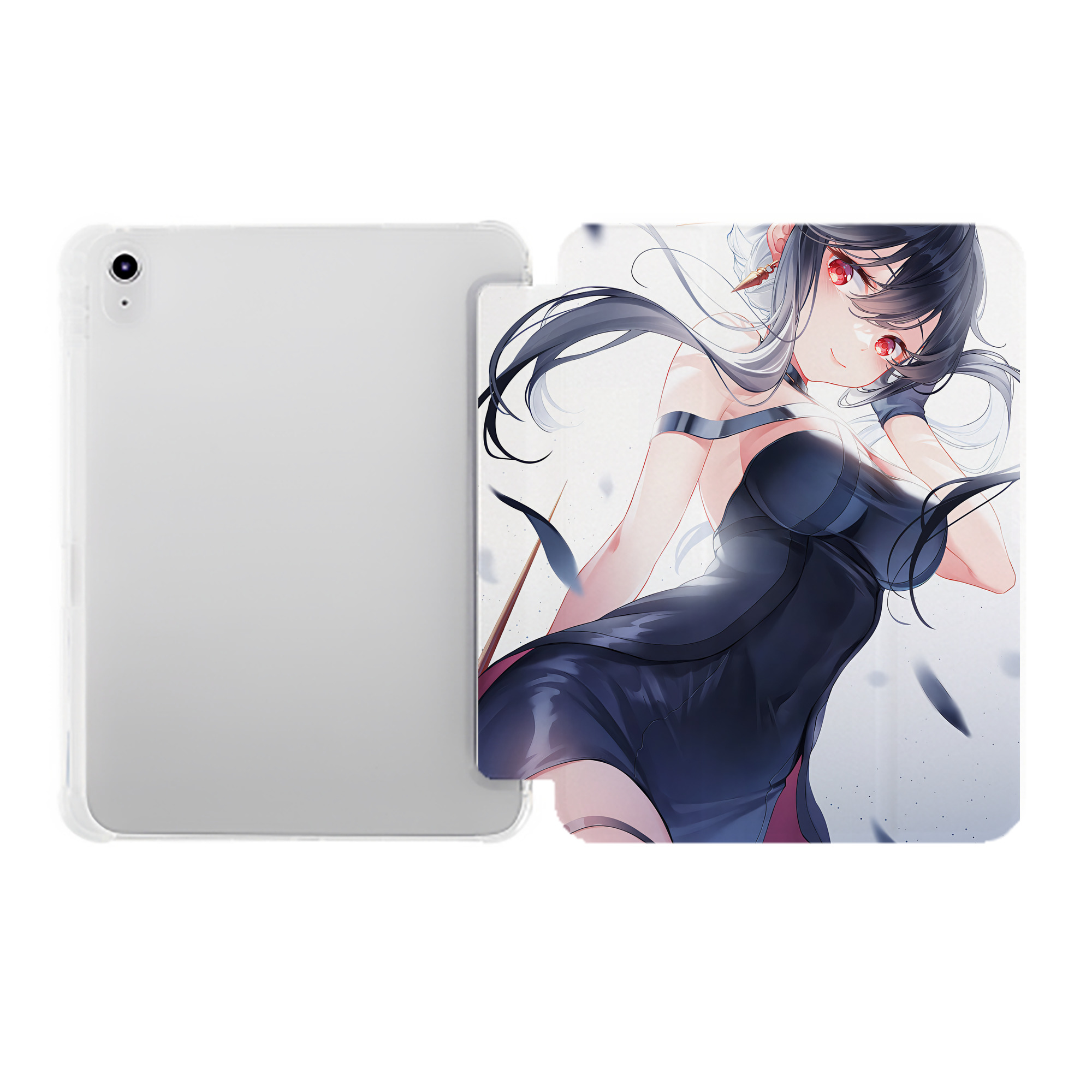 （画像用） SPY×FAMILY间谍家家酒 IPad ケース ペン収納付き 三つ折りスタンド PUレザー×シリコン 対応機種9.5/10.5/10.9インチ